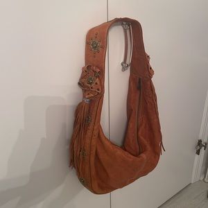 Junior Drake Soft Leather Hobo Bag
